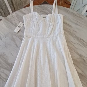 Ralph Lauren White Elylet Dress